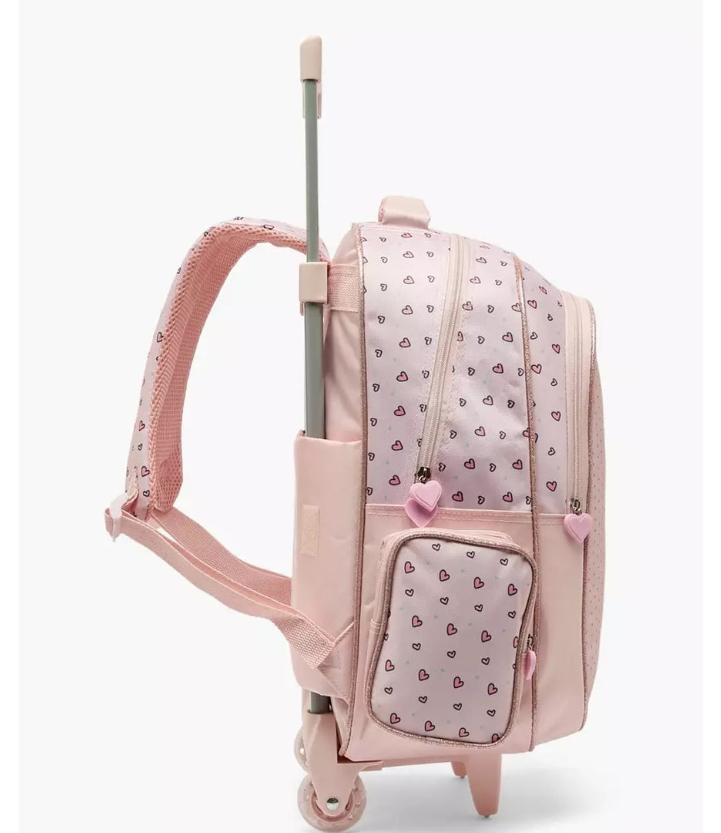 Rabbit Print 3-Piece School Trolley Bag Set 16 inches