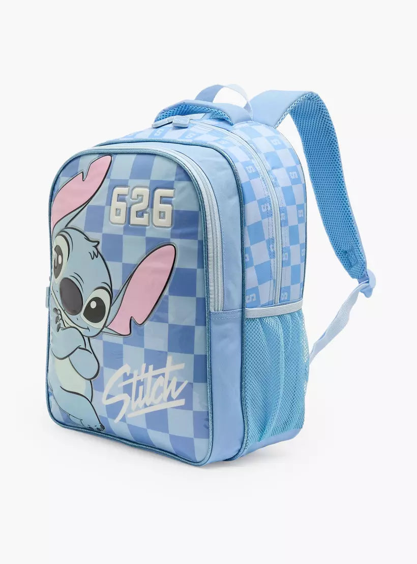 Disney Stitch 3-Piece School Backpack Set  16 inches