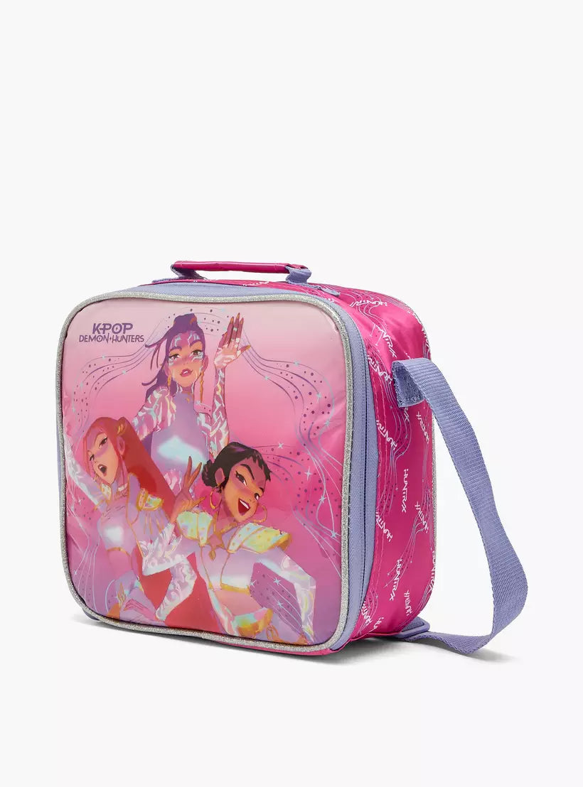 Netflix KPop Demon Hunters 5-Piece School Trolley Bag 16 inch
