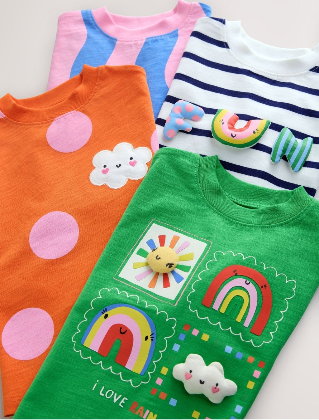 Rainbow T-Shirts 4 Pack