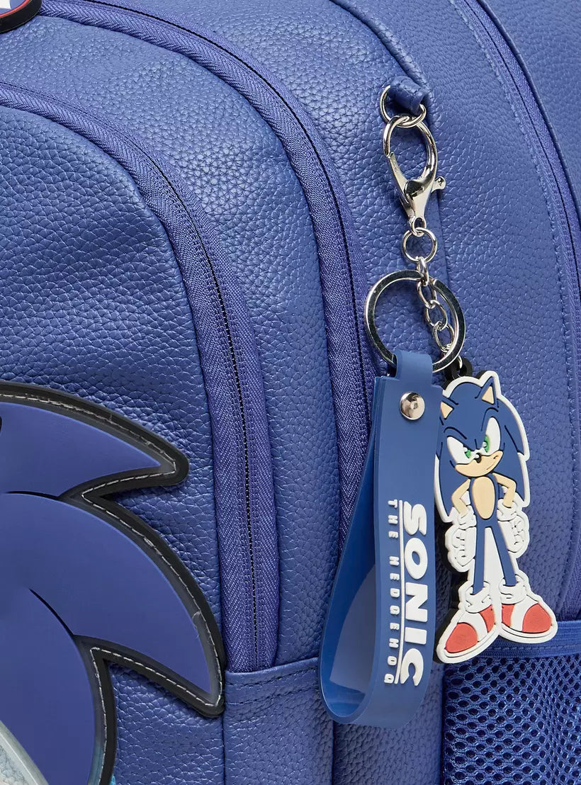 SEGA Sonic the Hedgehog Trolley Bag for Boys 16 inches