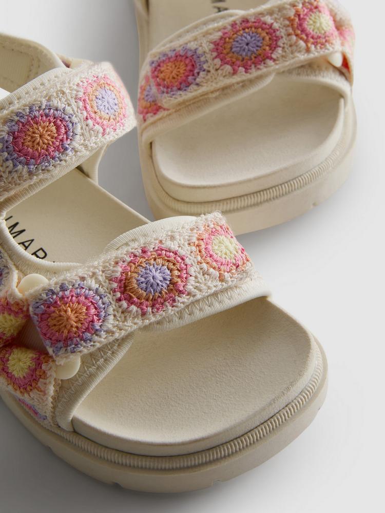 Crochet Double Strap Sandals