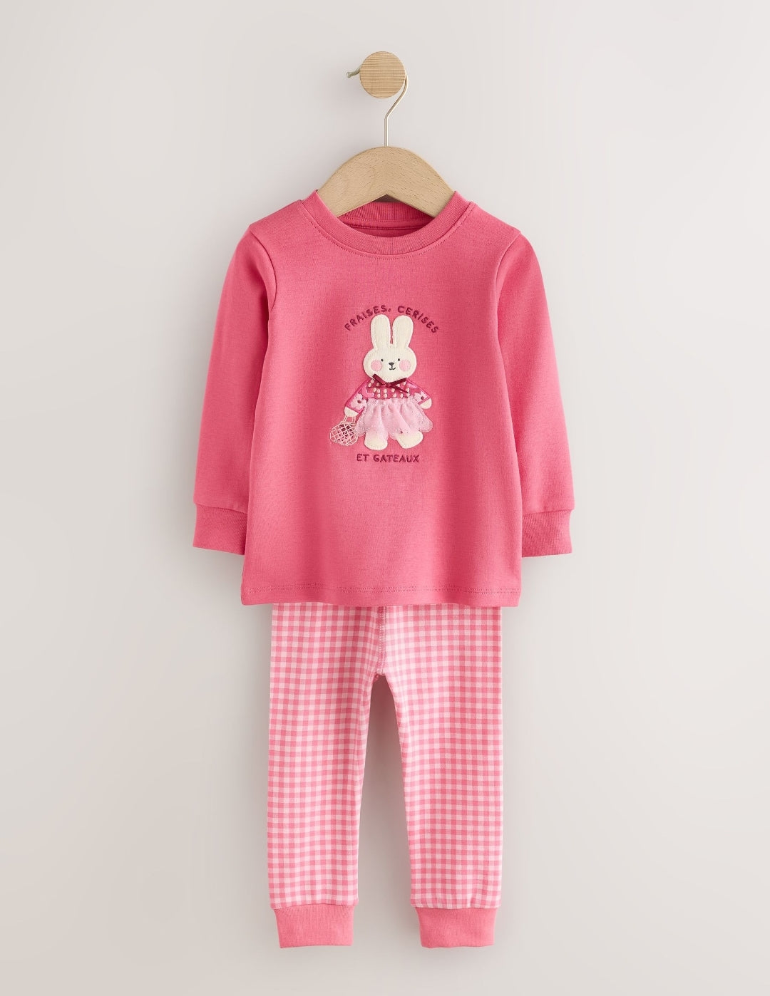 Pink Snuggle Pyjamas 3 Pack