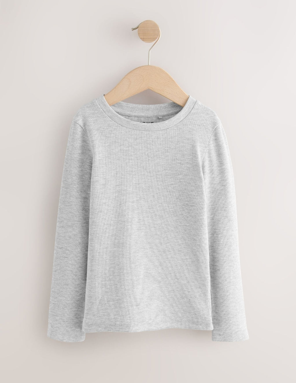Black/White Long Sleeve Ribbed Tops 3Pack