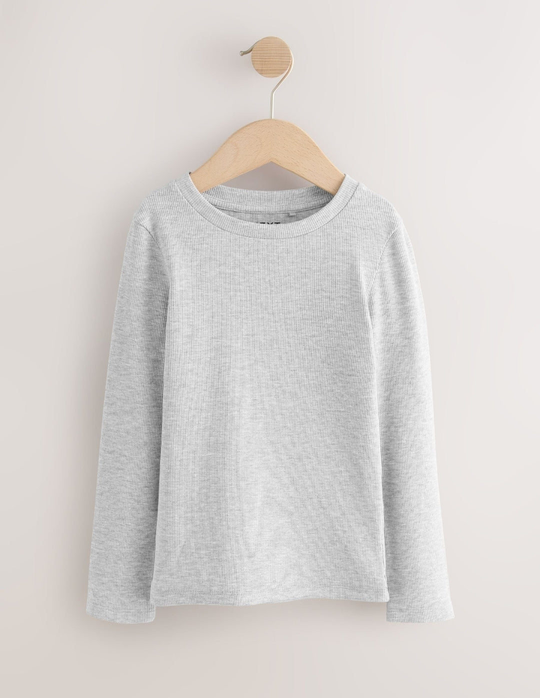 Black/White Long Sleeve Ribbed Tops 3Pack