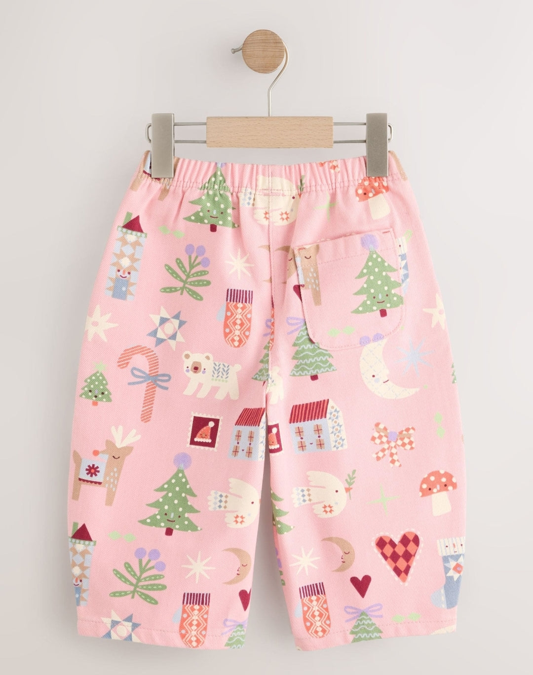 Christmas Printed Jeans