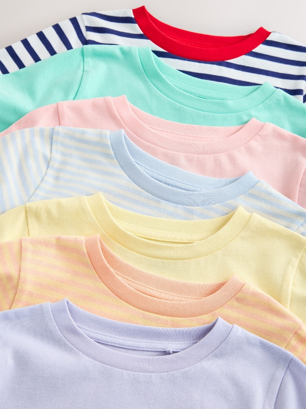 Multi Graphic T-Shirts 7 Pack