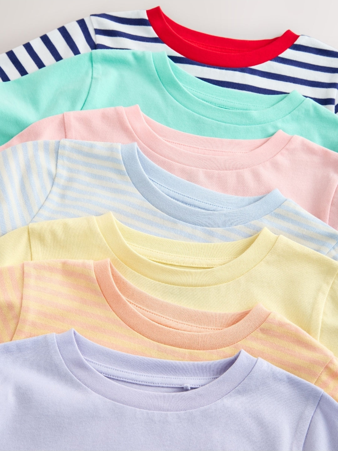 Multi Graphic T-Shirts 7 Pack