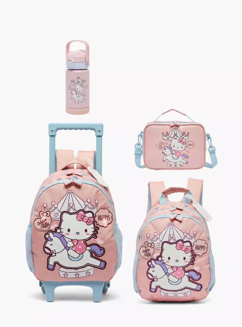 Sanrio Hello Kitty Print Trolley Bag 14 inches