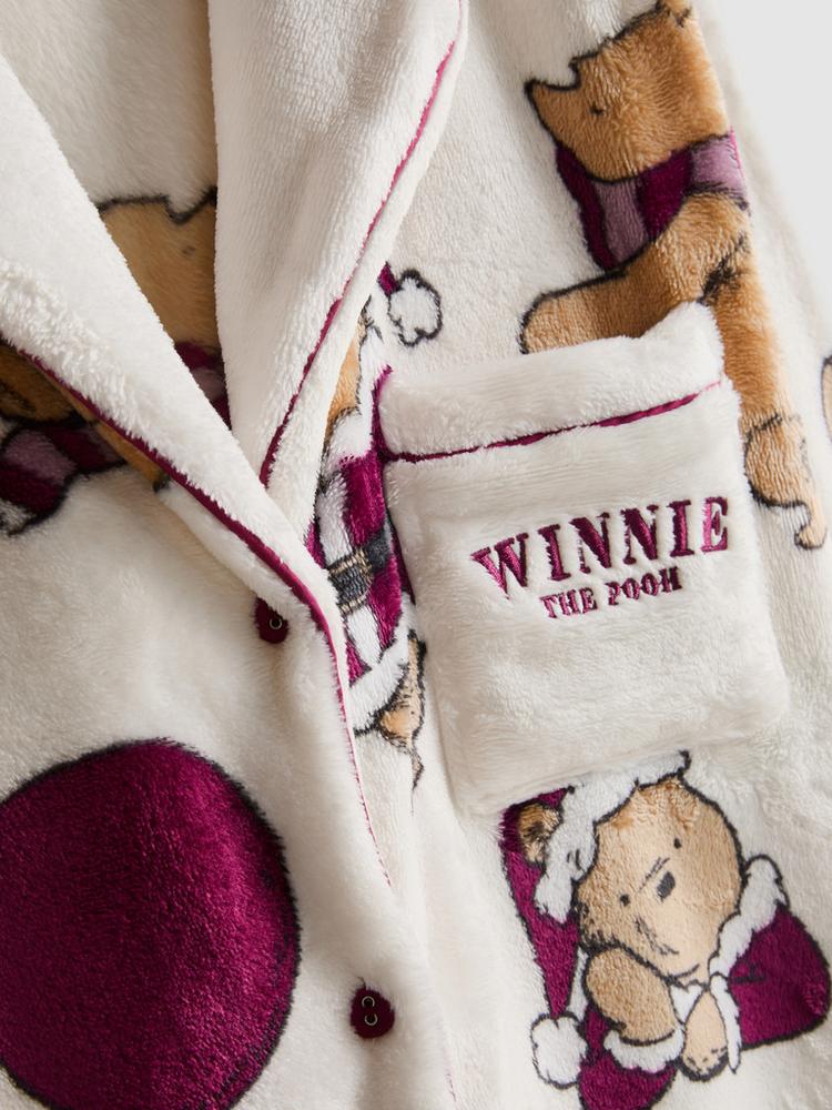Primark Disney's Winnie the Pooh Fluffy Boyfriend Pyjama Shirt