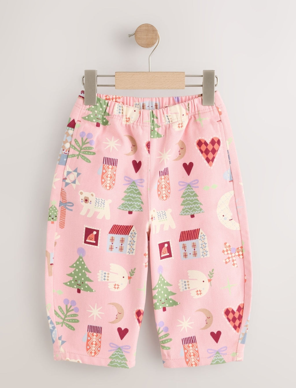 Christmas Printed Jeans