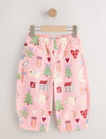 Christmas Printed Jeans