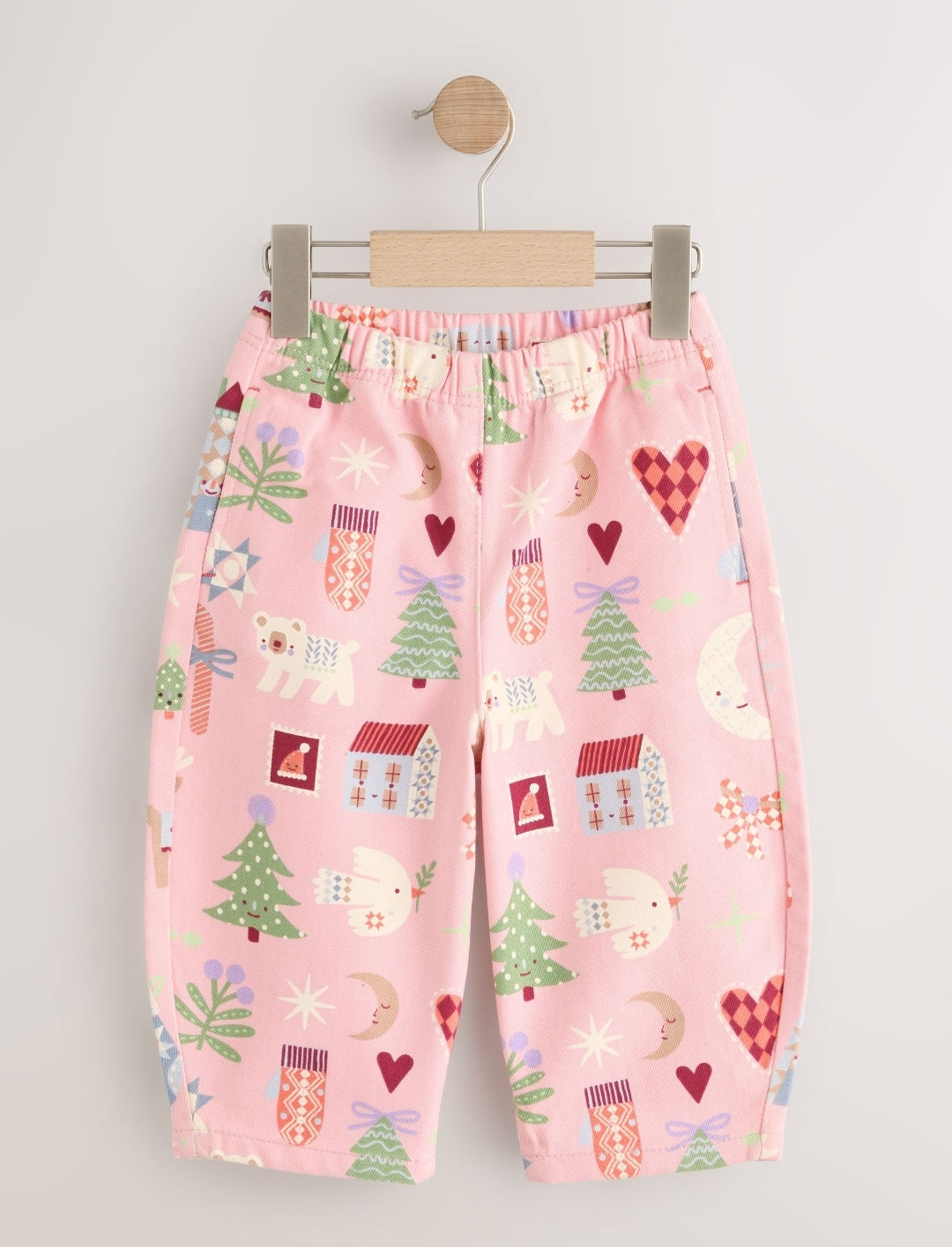 Christmas Printed Jeans