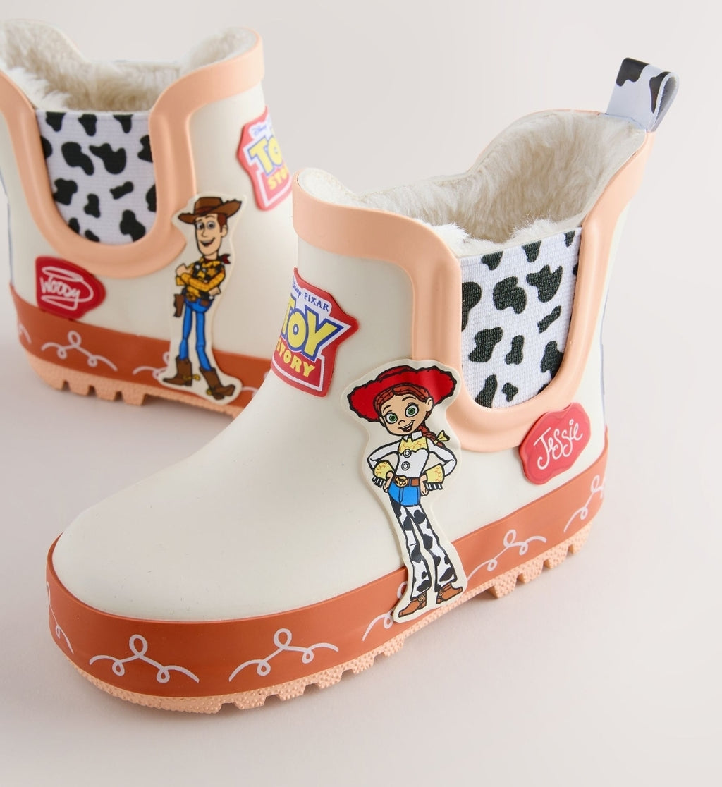 Cream/Red Toy Story Chelsea Wellies