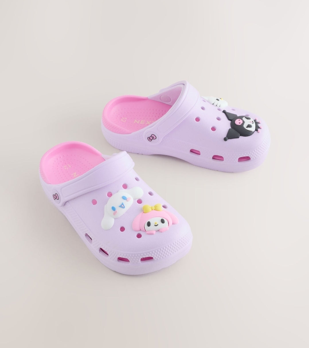 Lilac Purple Hello Kitty & Friends
Comfort Clogs