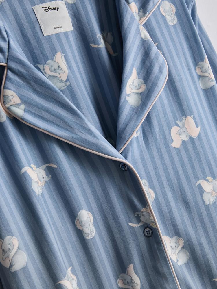 Primark Disney's Dumbo Striped Graphic Boyfriend Pyjamas