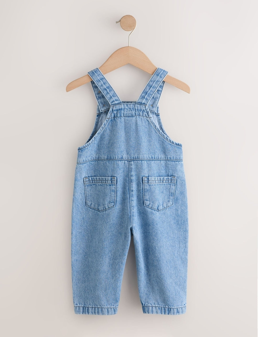 Mid Blue Denim Dungarees