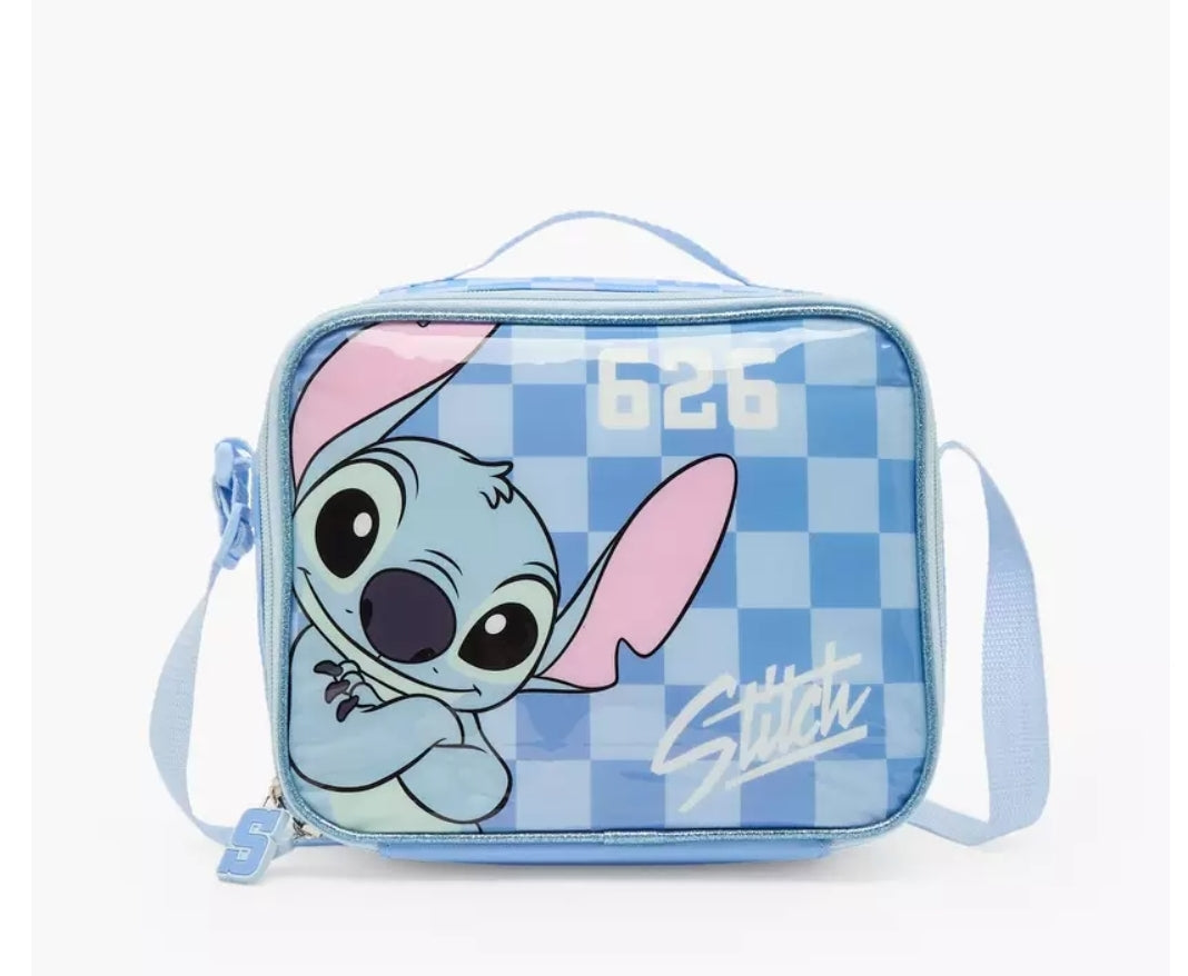 Disney Stitch Print 3-Piece School Trolley Bag Set 16 inches