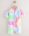 Rainbow Wave Sunsafe Swimsuit