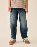 Denim Vintage Baggy Tapered Authentic Jeans