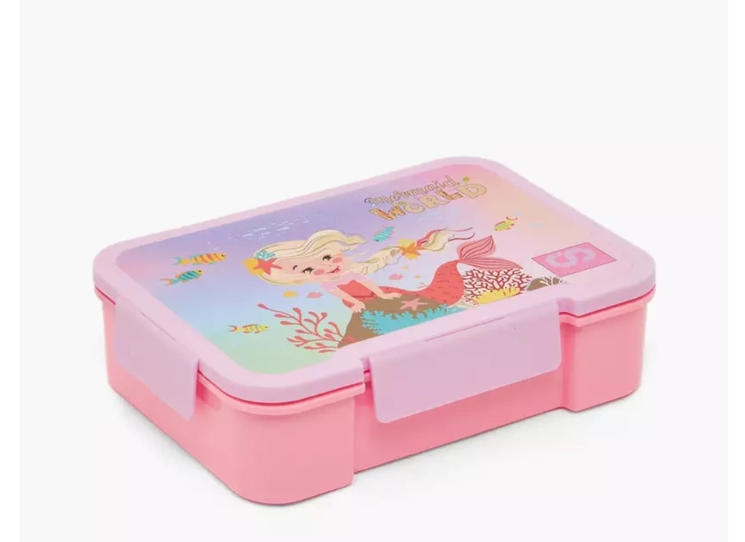 Mermaid 5-Piece School Trolley Bag Set 16 inches