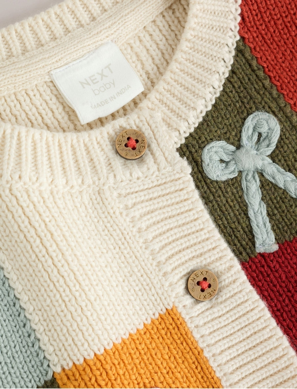 Patchwork Autumnal Crochet Baby
Cardigan