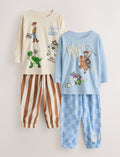 Blue/Ecru Toy Story Oversized Pyjamas 2 Pack