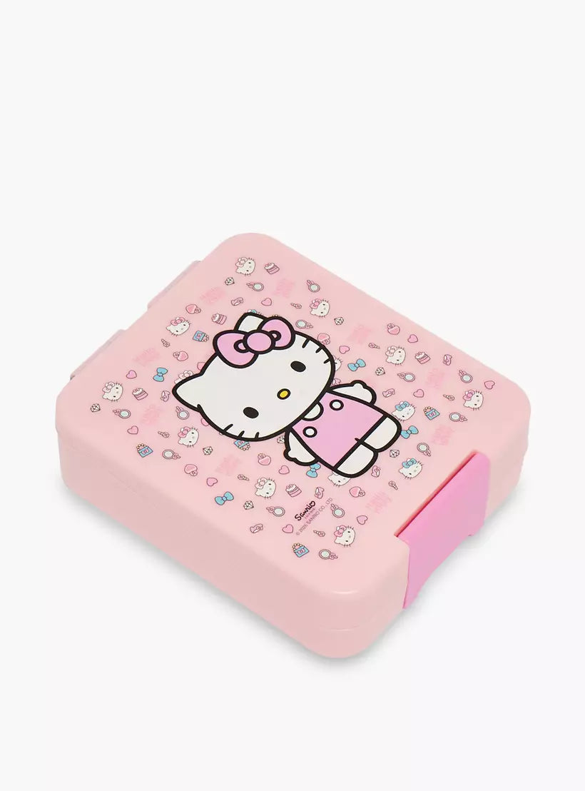 Sanrio Hello Kitty Lunch Box for Girls with 3 Compartments