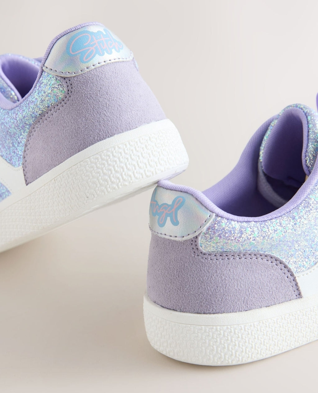 Purple Glitter Lilo & Stitch
Lace-Up Lifestyle Trainers