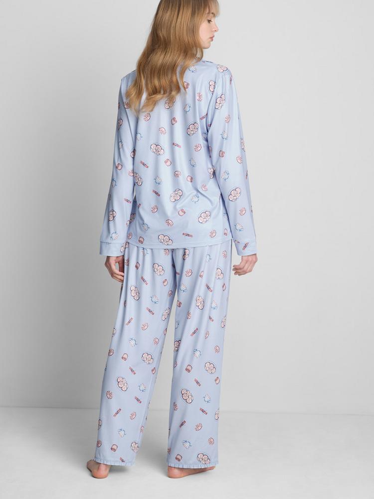 Primark Love To Lounge Printed Boyfriend Pyjamas