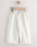 Ecru Wide Fit Jeans