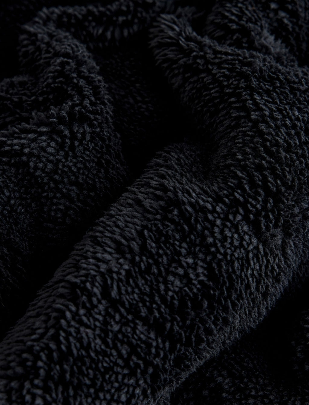 Black Fleece Robe