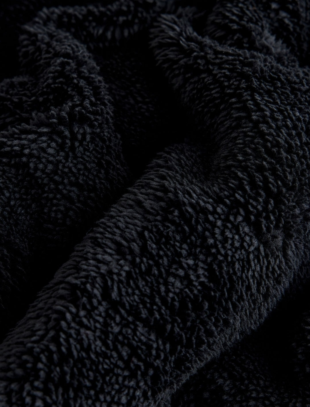 Black Fleece Robe