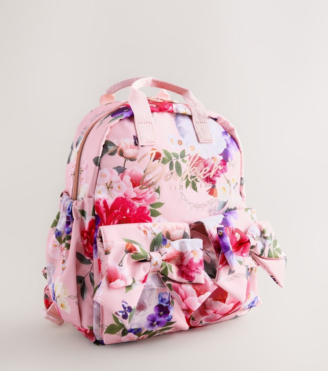 Baker by Ted Baker Pink Back to School
Childrens Floral Bow Backpack