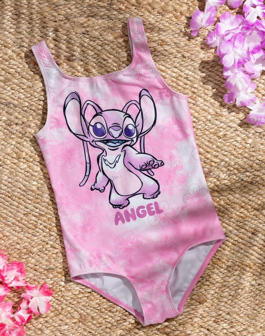 Vanilla Underground Pink Girls Disney Lilo & Stitch Multicoloured Stitch Swims