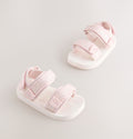 Pink Glitter Trekker Sandals