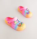 Rainbow Fruit Badge Clogs