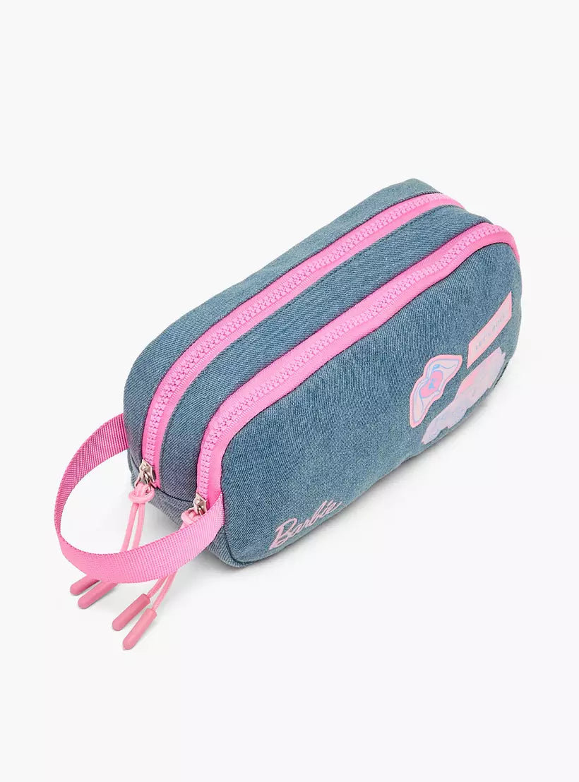 Barbie Pencil Pouch with 2 Compartments