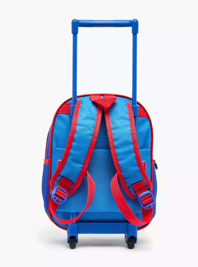 Spider-Man Print 3-Piece School Trolley Bag Set 14 inches