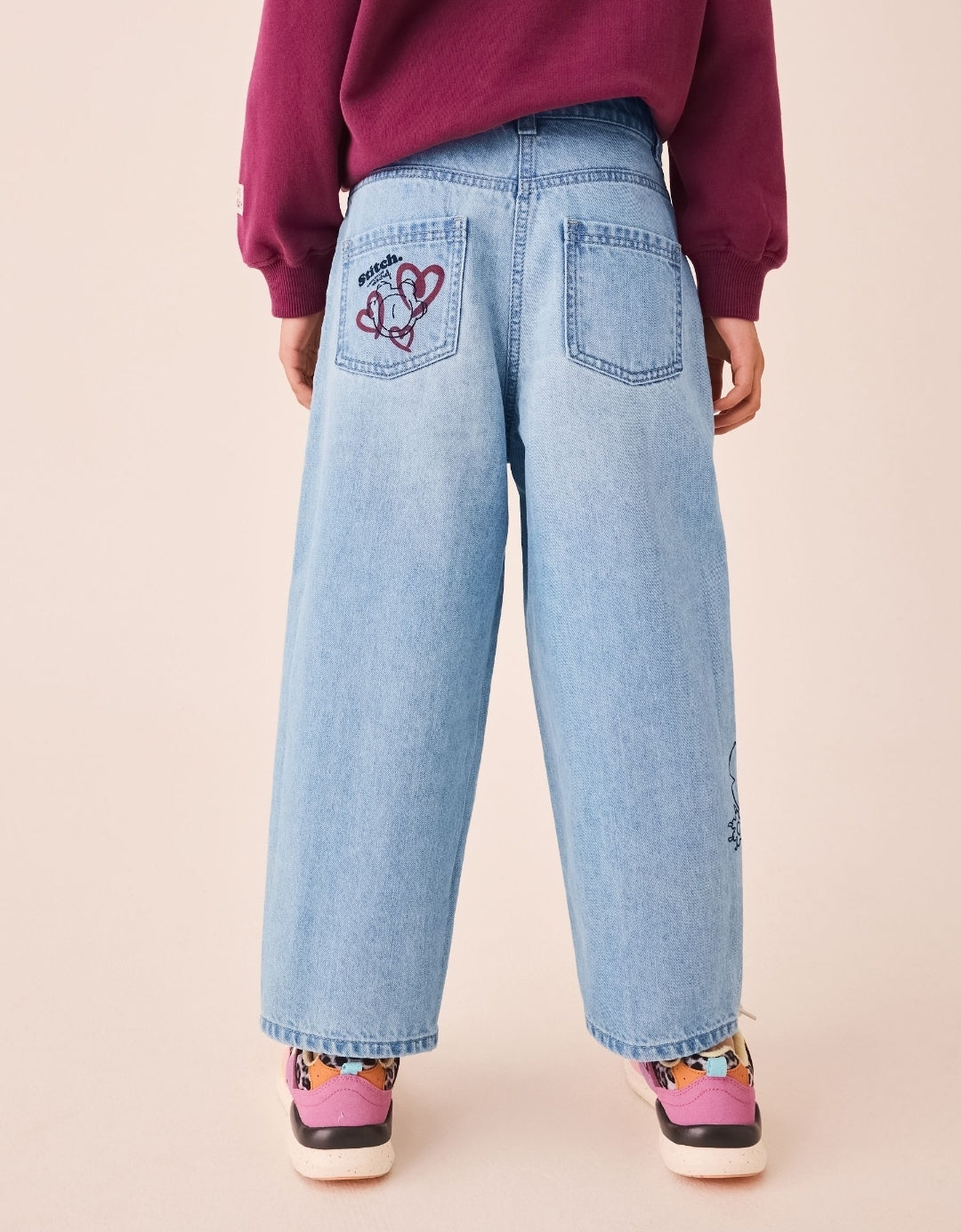 Lilo & Stitch Barrel Jeans
