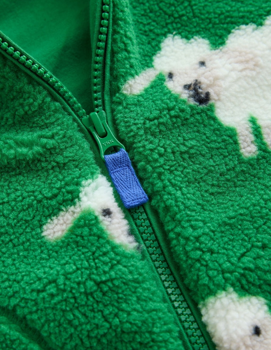 Green Sheep All Over Print Fleece