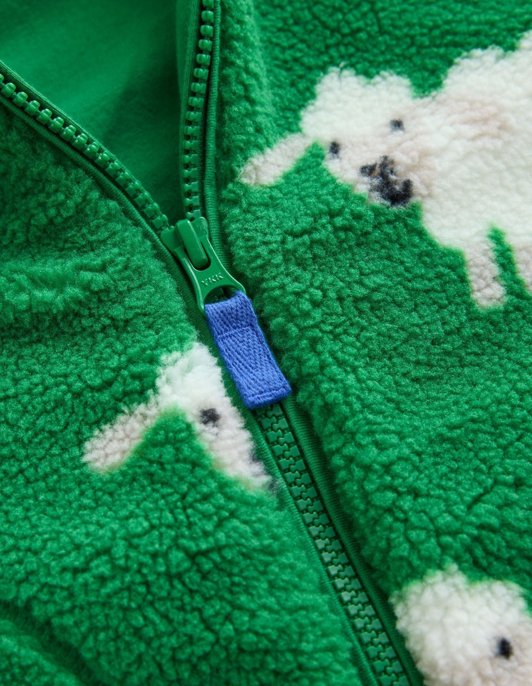 Green Sheep All Over Print Fleece