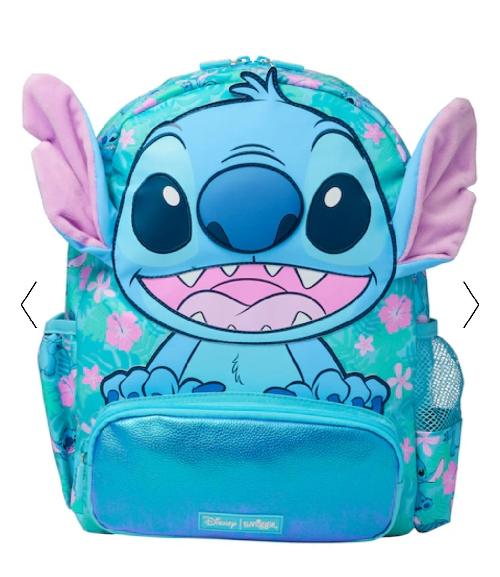 Stitch Junior Hoodie Backpack