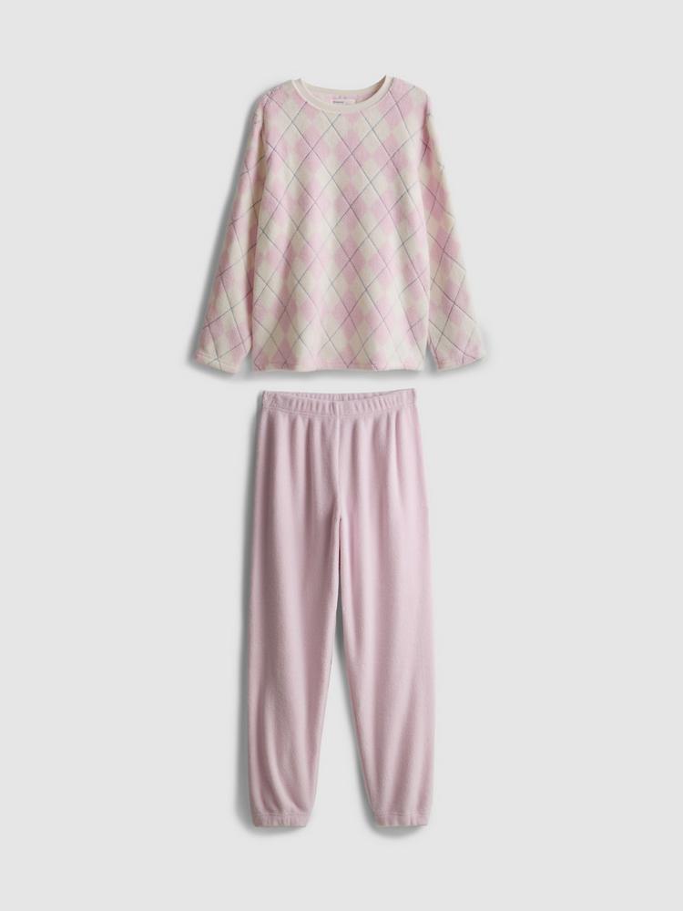 Primark Plush Argyle Pyjamas