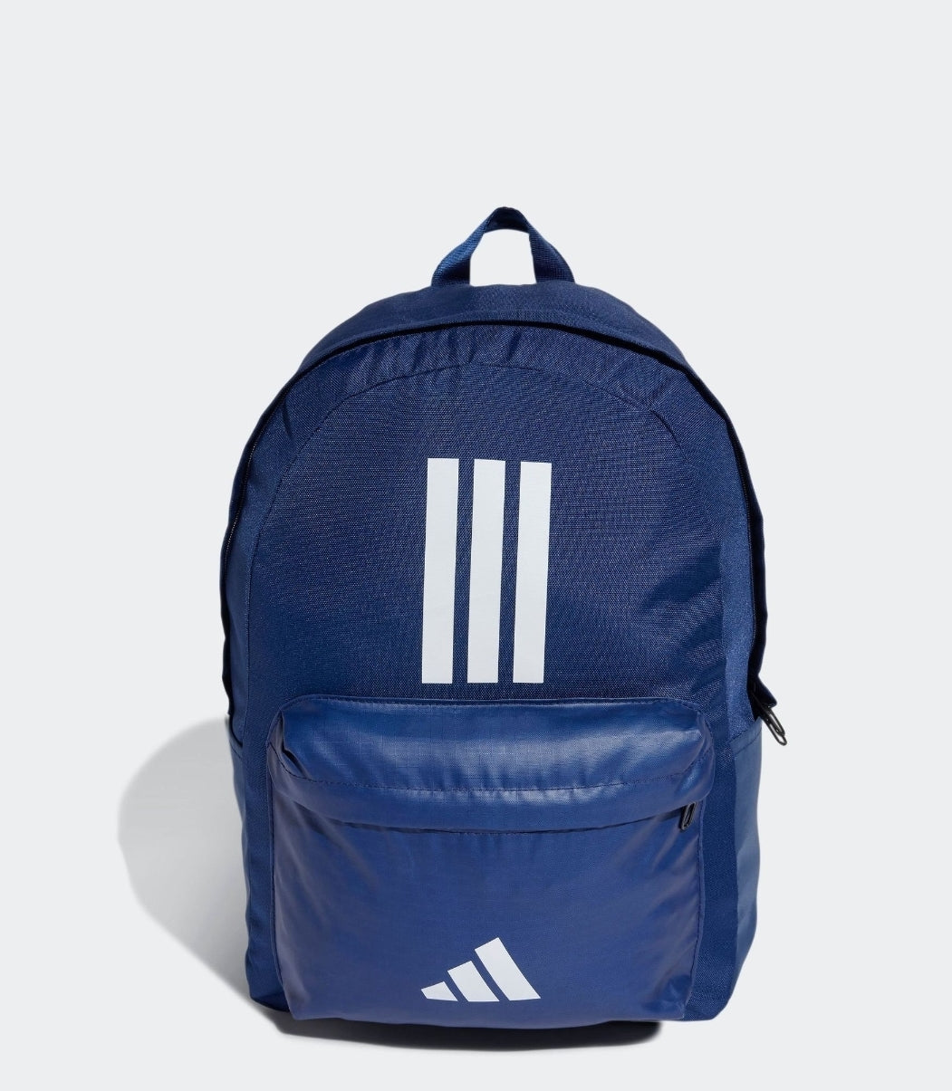 adidas Dark Blue Classic 3 Bar Logo Backpack