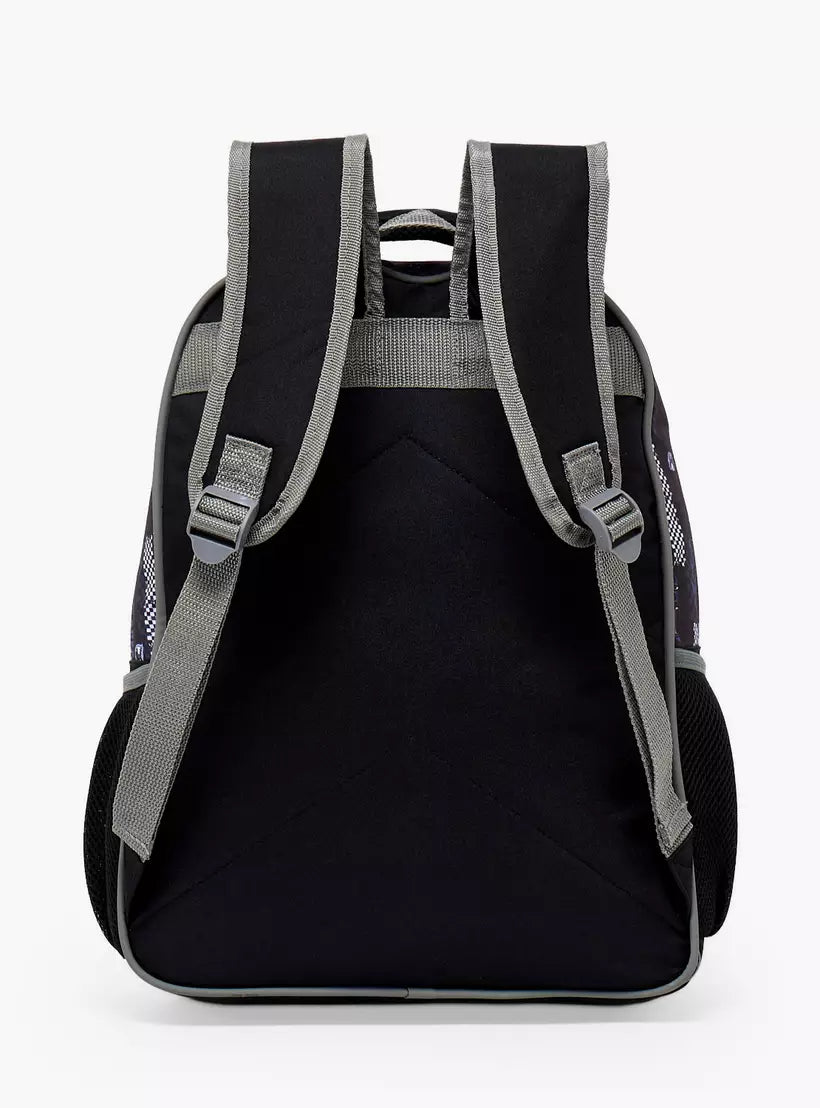 SAMI STUDIO Game Print 5-Piece School Backpack Set 16 inches
