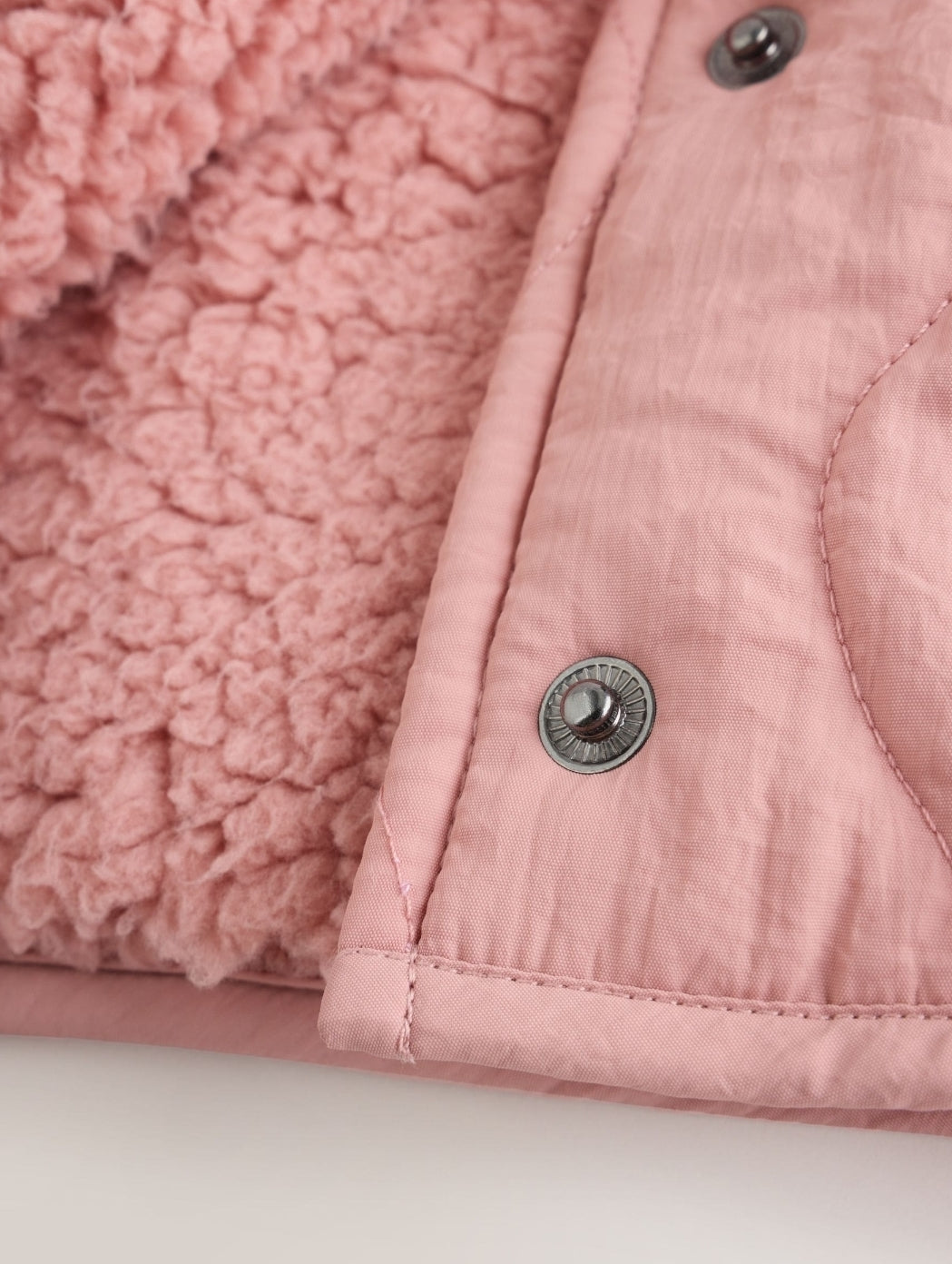 Pink Quilted Puffer Baby Jacket