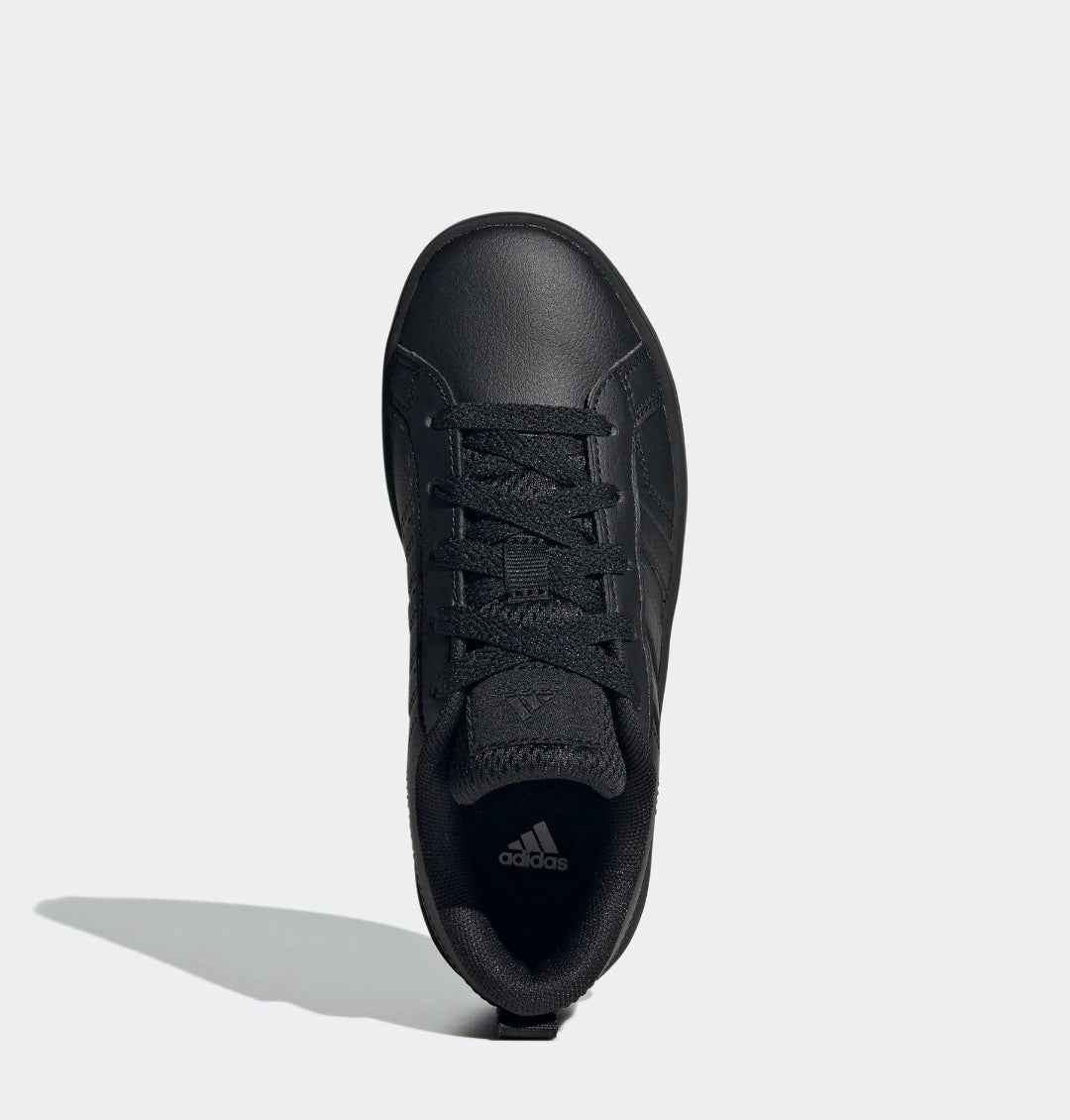 adidas Black Lace Up VS Pace 2.0 Kids Trainers
