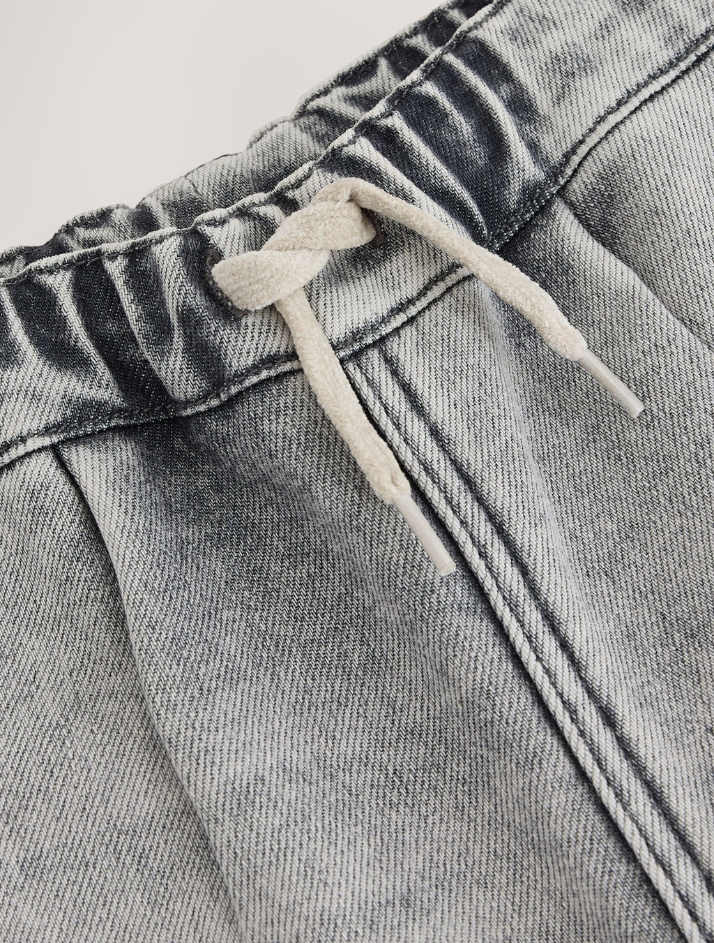 Washed Grey Cosy Fleece Lined Jeans