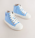 Blue Standard Fit (F) High Top Trainers